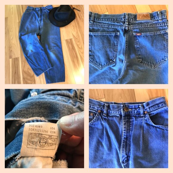 Riders by Lee Pleated High-Waisted Jeans, Vintage 80s, Size 13 - Picture 13 of 13